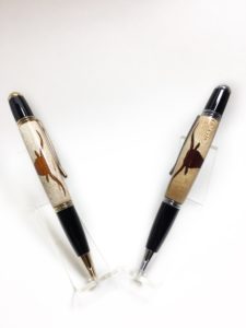 Left and right handed Texas Longhorn Pens
